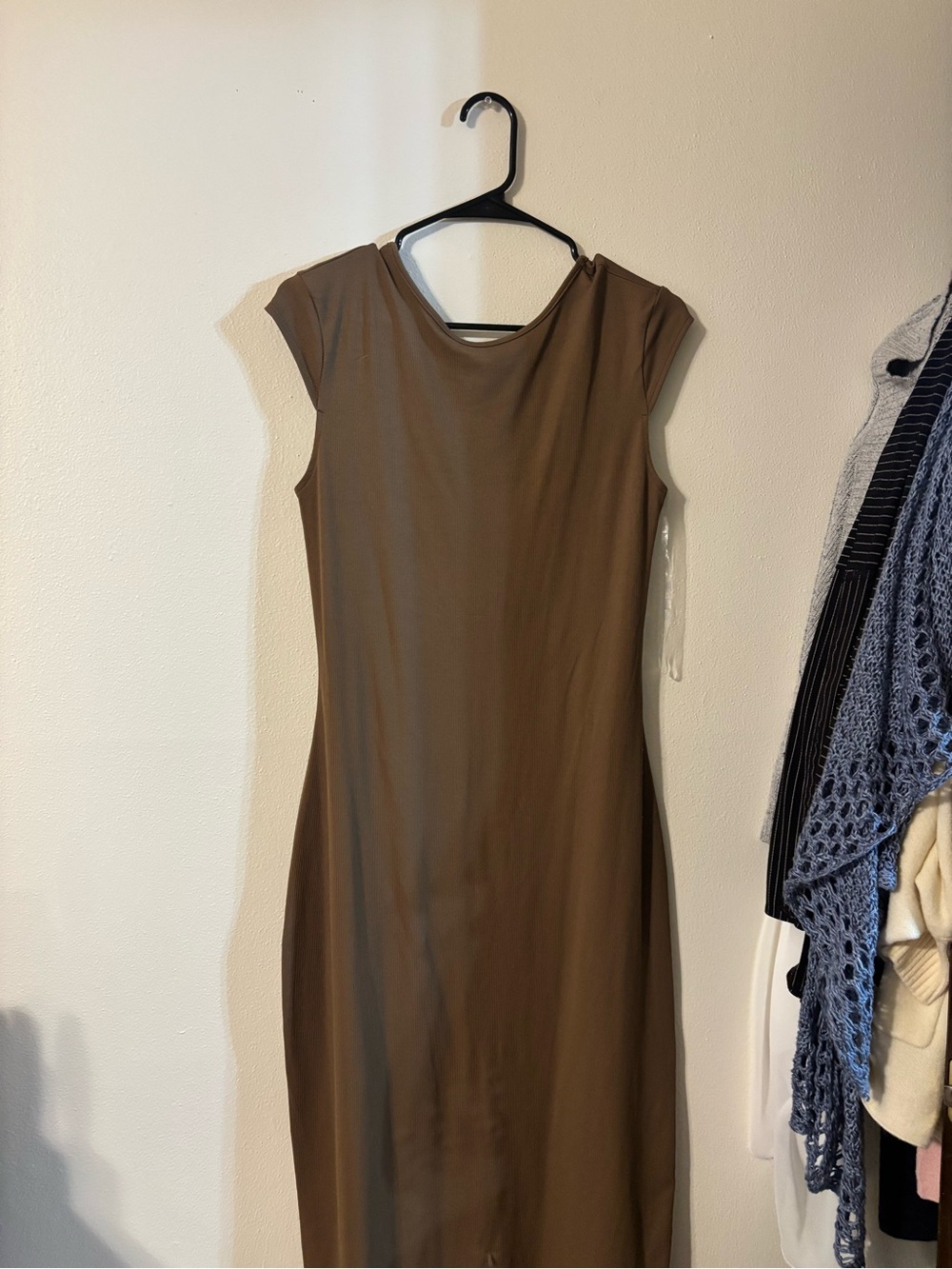wild fable Chocolate Brown Bodycon Dress